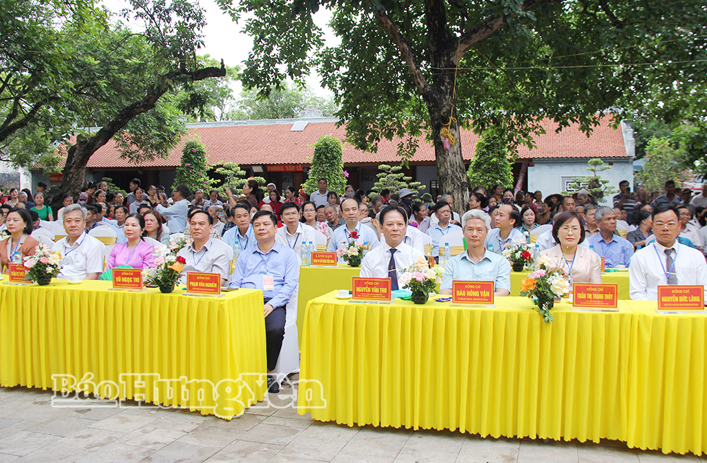 Khai mạc Lễ hội truyền thống đền An Xá