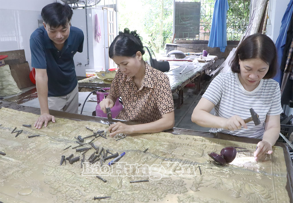 Làng nghề xã Lê Lợi - điểm tựa phát triển kinh tế