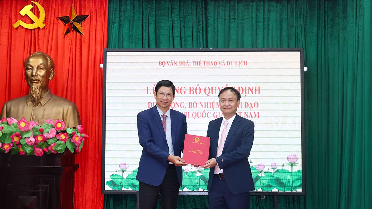 Bộ VHTTDL điều động, bổ nhiệm Phó Cục trưởng Cục Du lịch Quốc gia Việt Nam