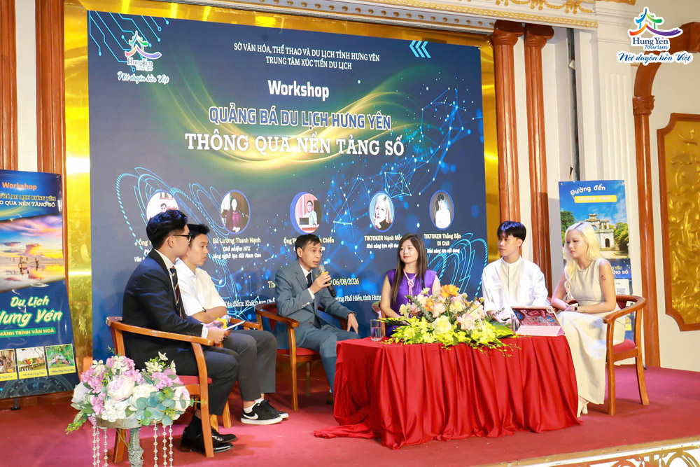 Workshop quảng bá du lịch Hưng Yên thông qua nền tảng số