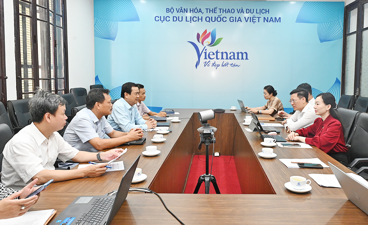 Cục Du lịch Quốc gia Việt Nam làm việc với Sở VHTTDL Quảng Ninh về thúc đẩy du lịch địa phương trong giai đoạn mới