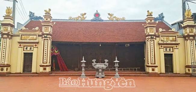 HƯNG YÊN CÓ THÊM 7 DI TÍCH ĐƯỢC XẾP HẠNG CẤP TỈNH