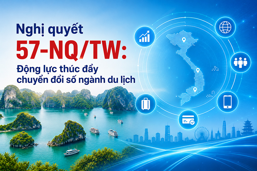 Nghị quyết 57-NQ/TW: Động lực thúc đẩy chuyển đổi số ngành du lịch