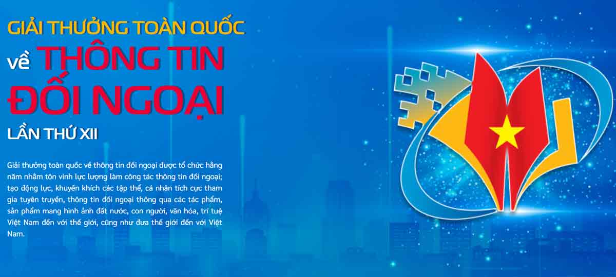 Phát động Giải thưởng toàn quốc về thông tin đối ngoại lần thứ XII